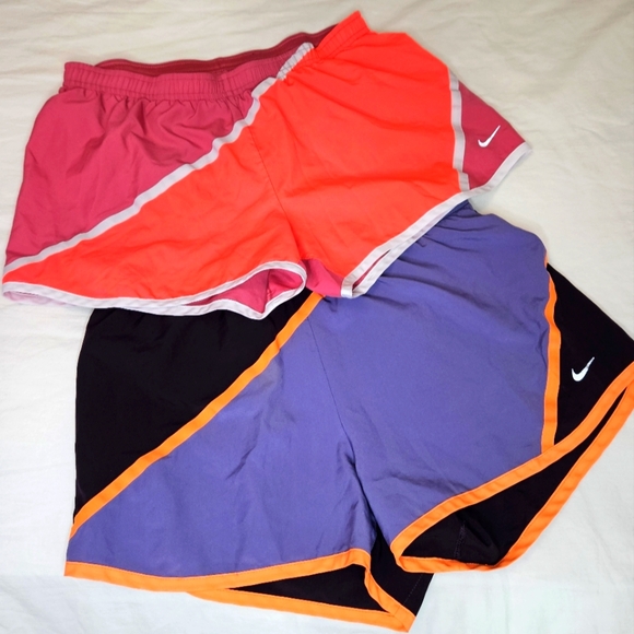 NIKE Dri-Fit Twisted Running Shorts Lot of 2 - Picture 1 of 13